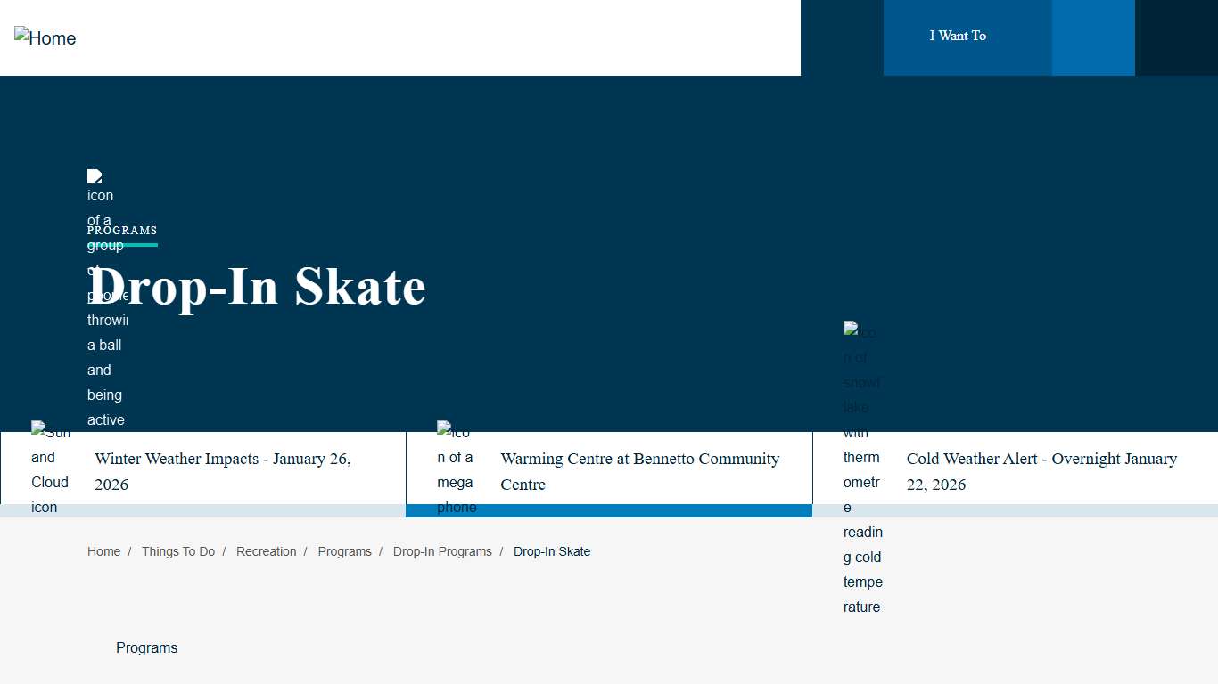 Drop-In Skate City of Hamilton